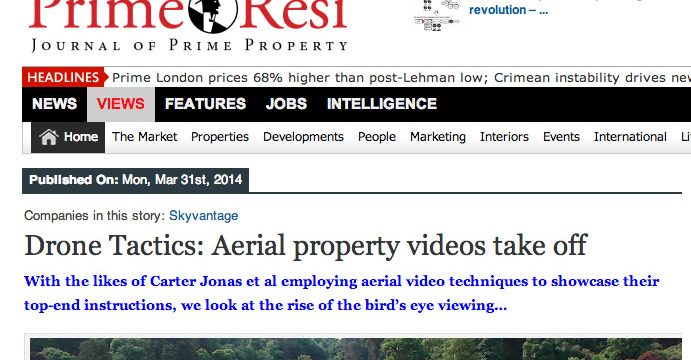 AERIAL PROPERTY VIDEOS TAKE-OFF
