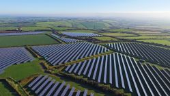 Solar Park shoot in Cornwall for Low Carbon
